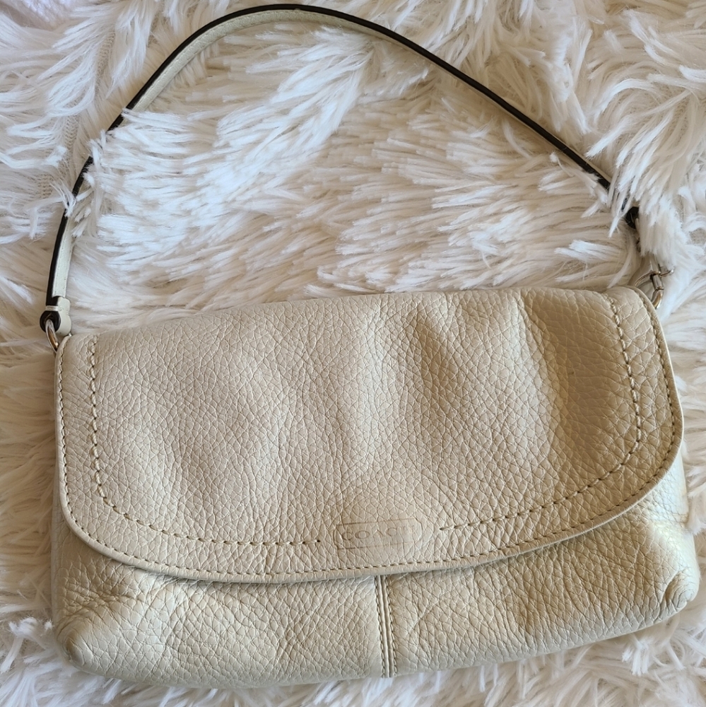 Coach Ivory Shoulder Bag